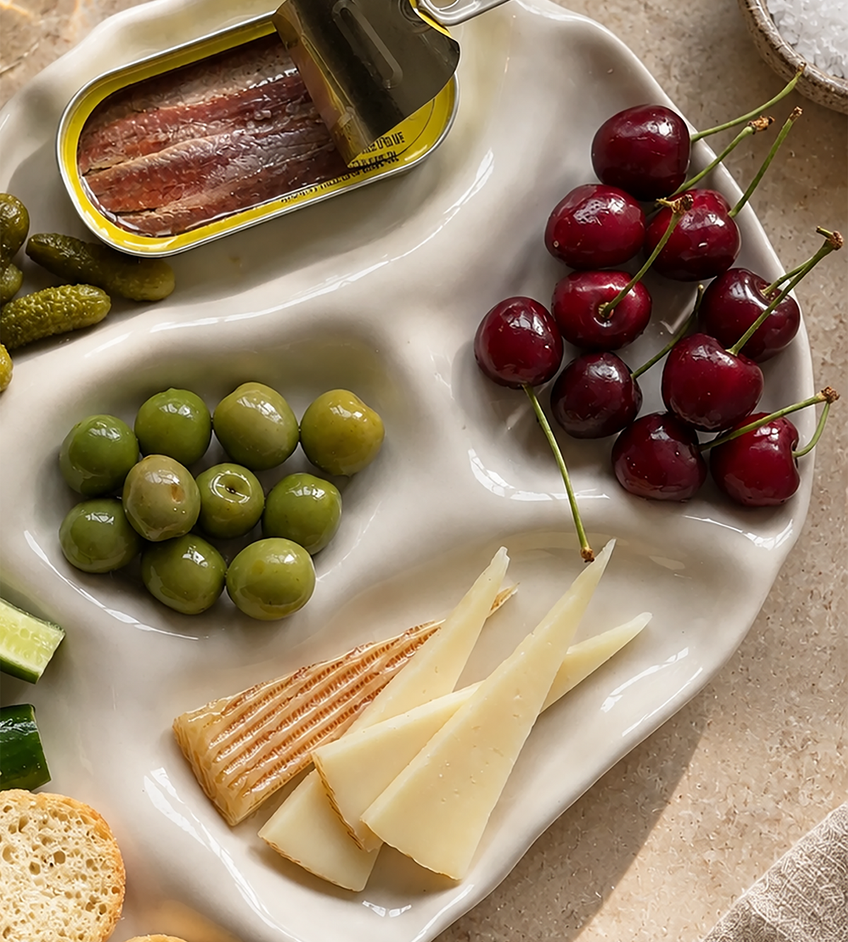 Sharing Plate Large - Chalk