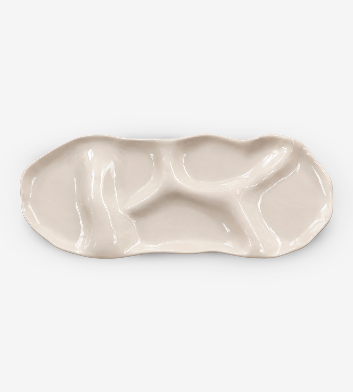 Sharing Plate Long Extra Large - Chalk