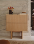 Stilt Sideboard Double - Natural Oak