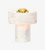 Stone Portable Lamp - Brass