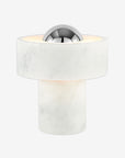 Stone Portable Lamp - Silver