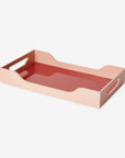 Swell Lacquered Tray M - Maroon