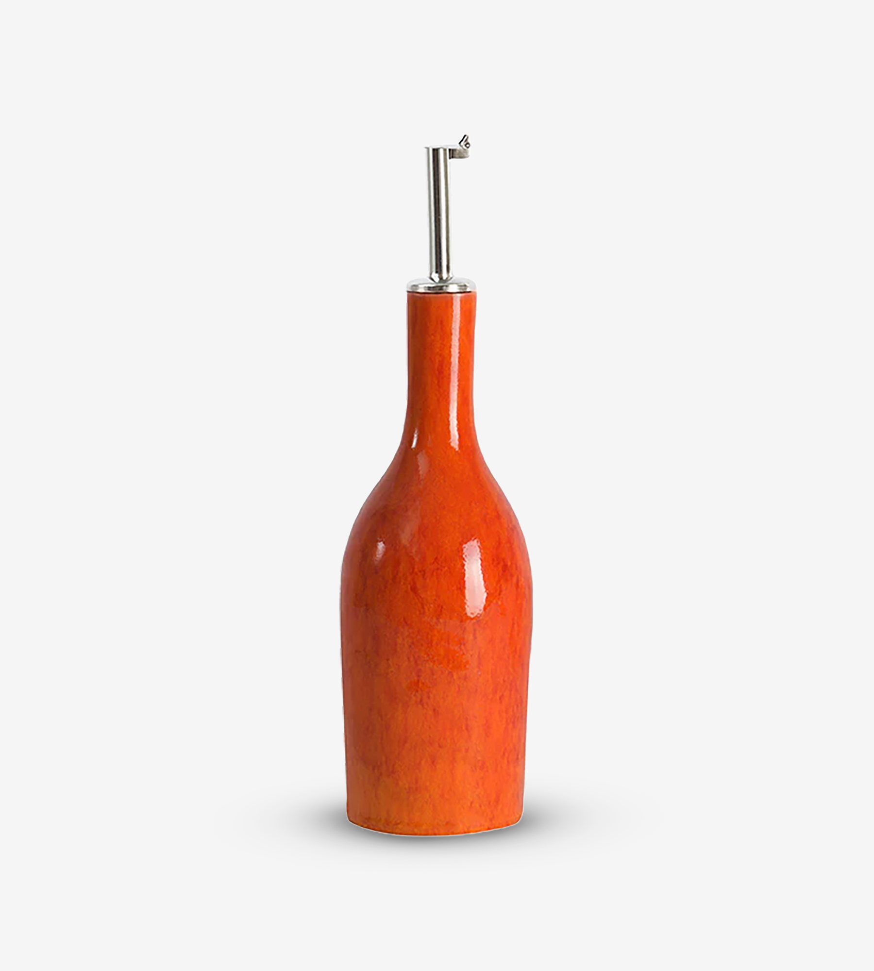 Tourron Ceramic Oil Bottle - Orange