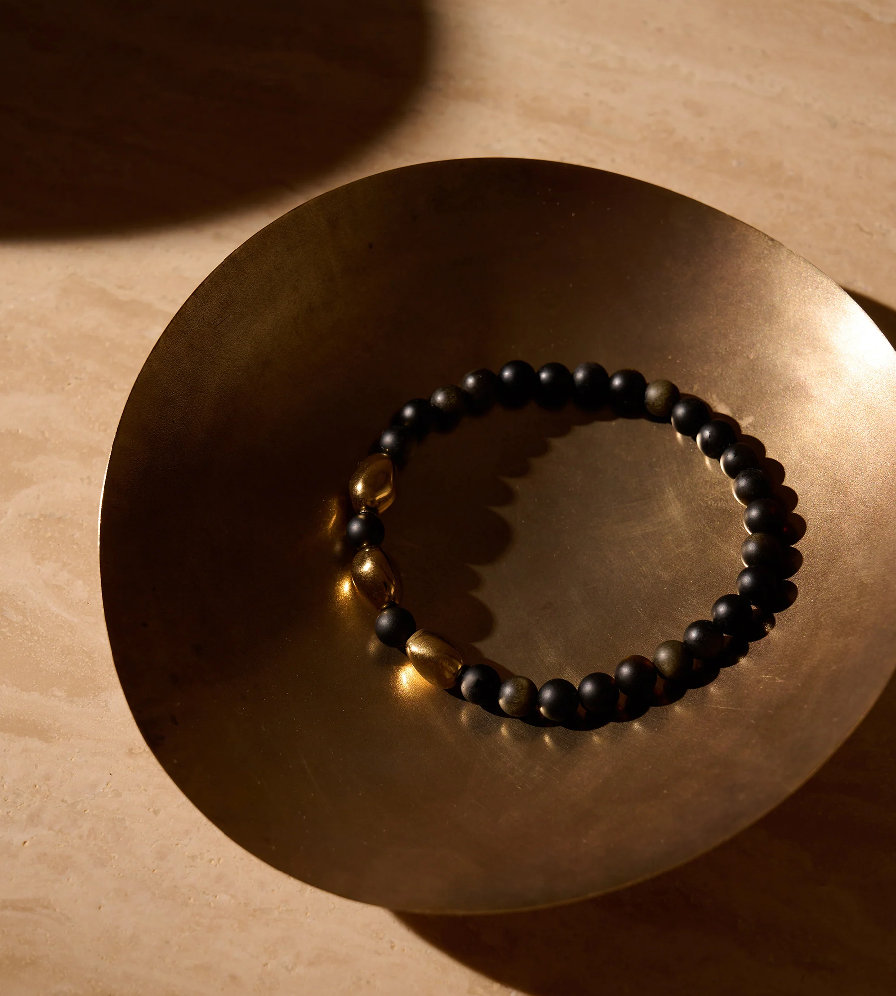 True Spirit Bracelet with Obsidian