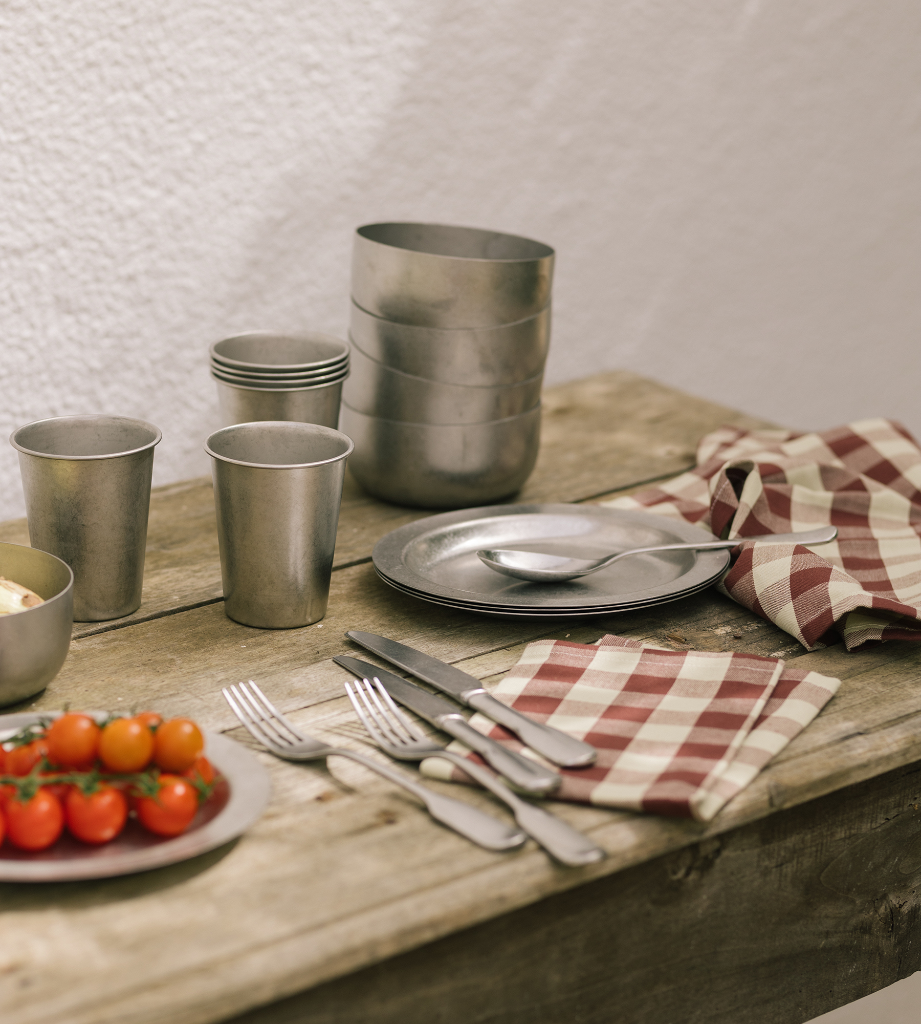 Tumbled Cup - Stainless Steel