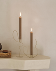 Valse Candle Holder Tall - Cashmere