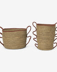 Verso Baskets (set of 2) - Brick