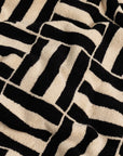 Willis Pool Towel - Sand & Noir