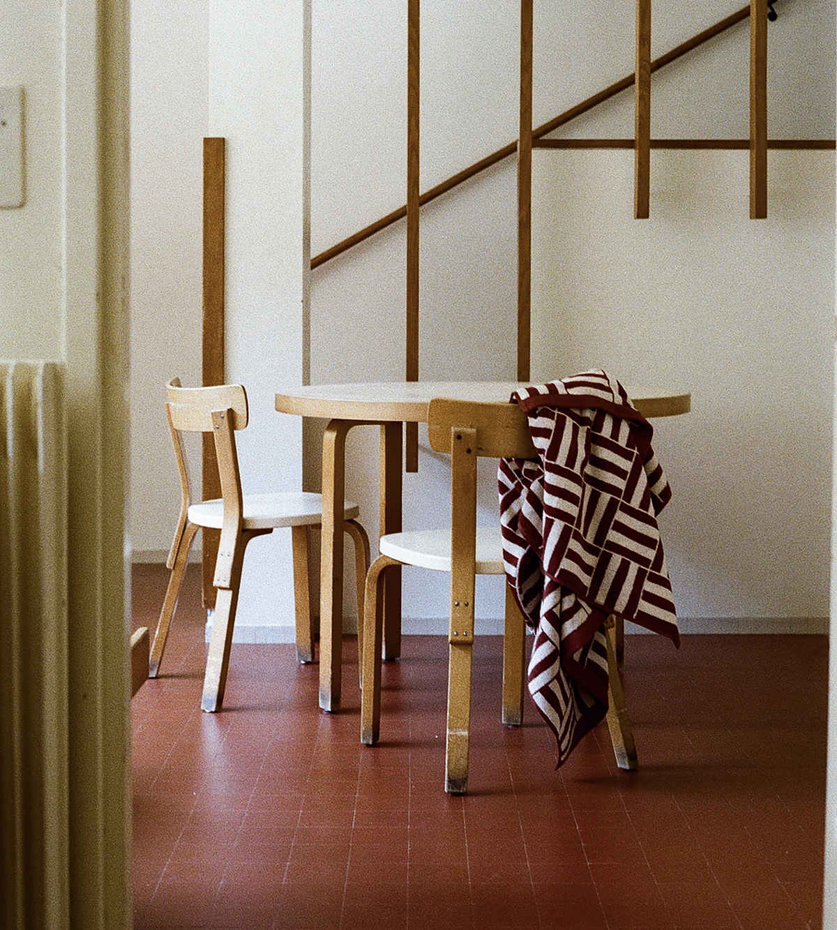 Willis Pool Towel - Mudbrick &amp; Crème