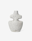 Yara Candle Holder M - Grey Pumice