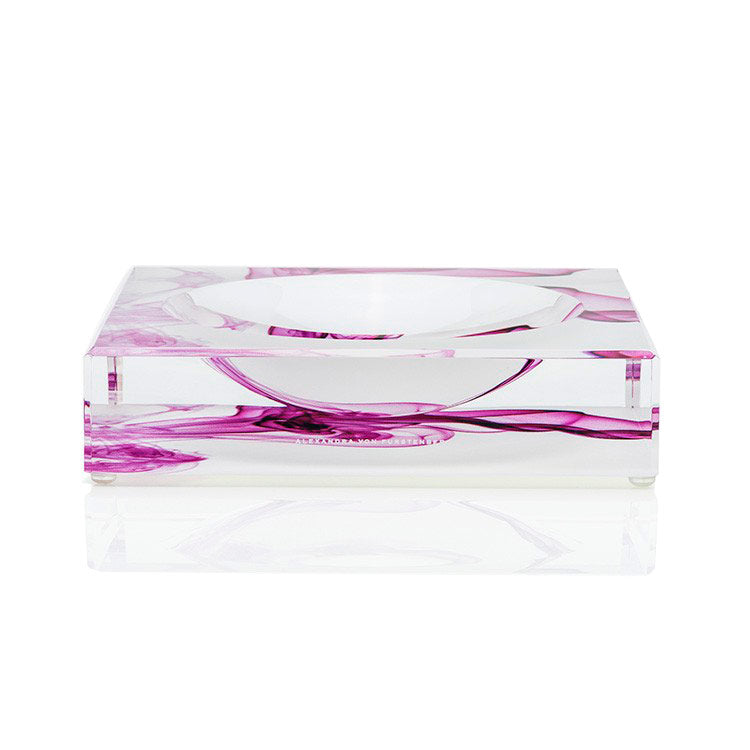 Accent Candy Bowl - Small - magenta smoke