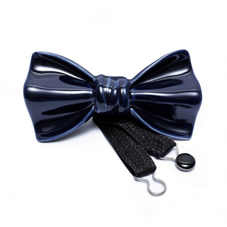 Ceramic Bow Tie - Blue