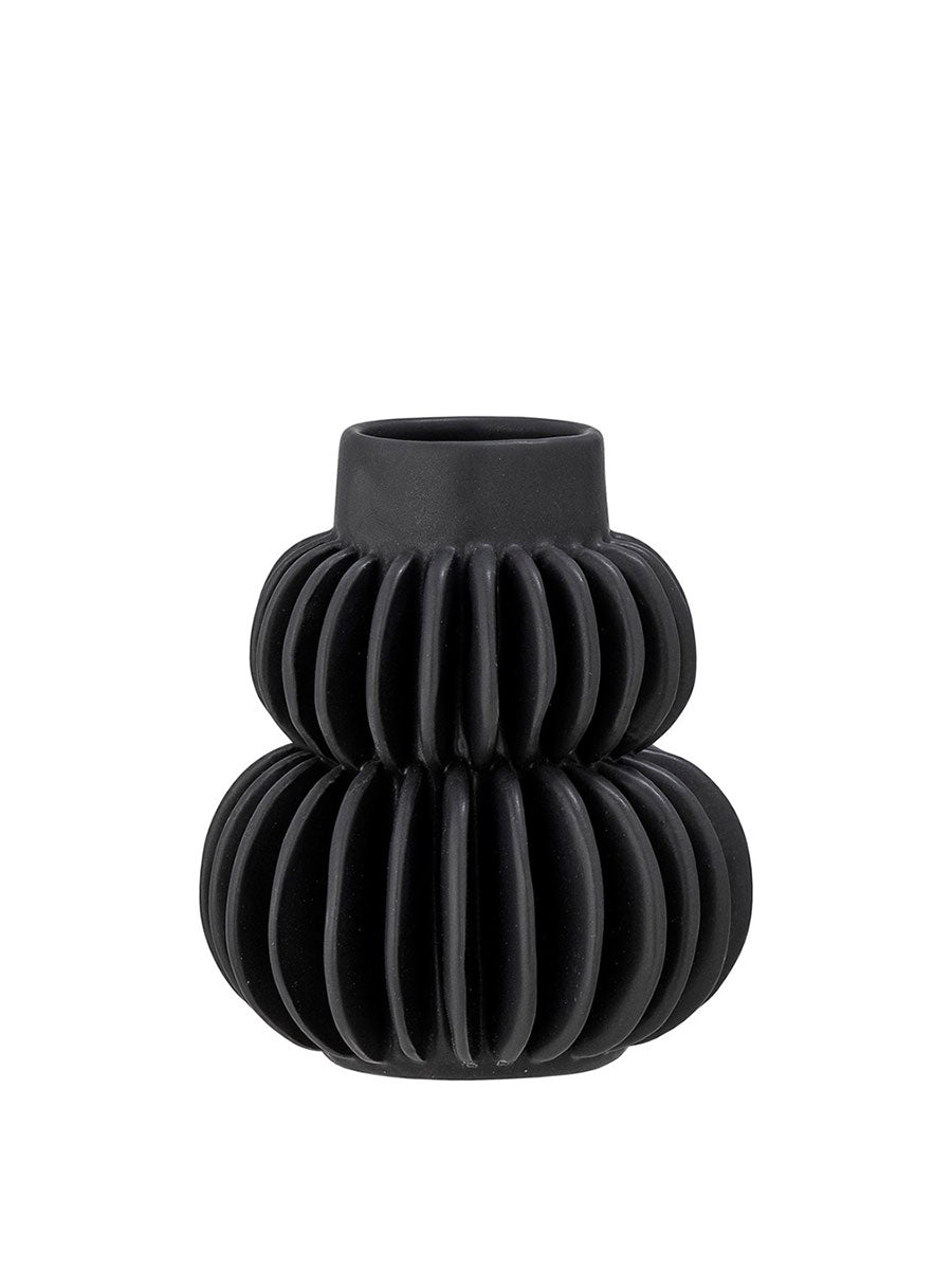 Cyan Vase - Black