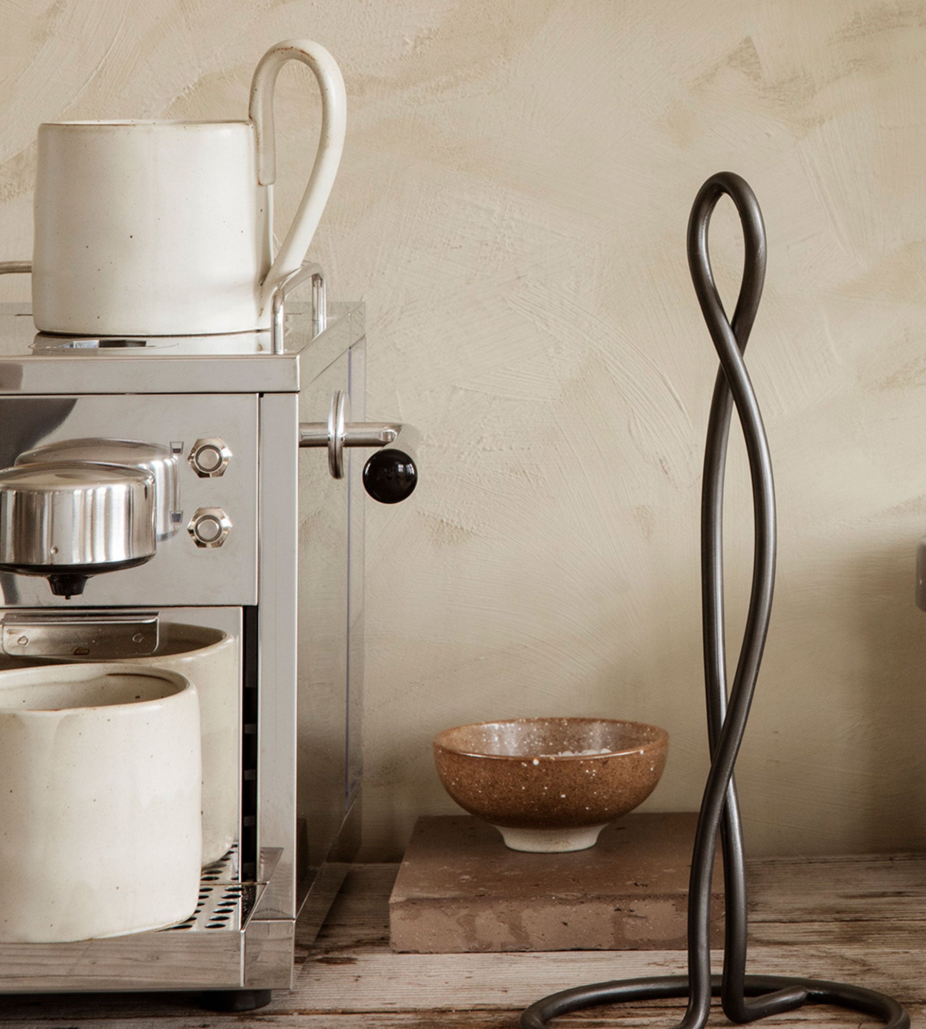 Flow Control Mug Flow Mug - Off-White Speckle by Ferm Living | Shop designer homewares ...