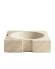 Carter Bowl Medium - Travertine