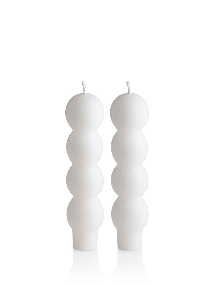 Baby Volute Candles (set of 2)
