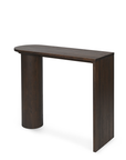 Pylo Console Table - Dark Stained Oak