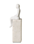 Theodore Marble Sculpture - White